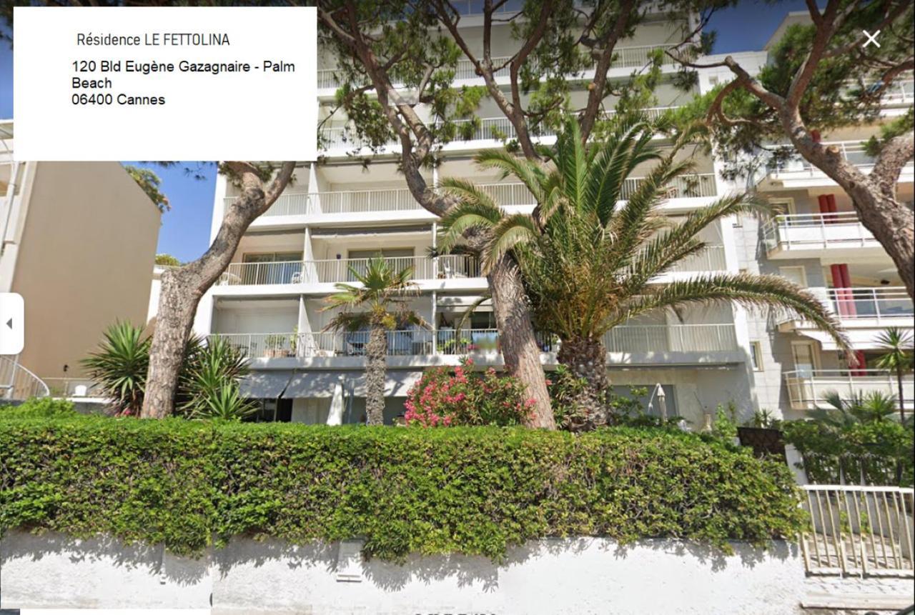 Fettolina Palm Beach, Location Cannes Front De Mer Et Plage Apartment Екстериор снимка